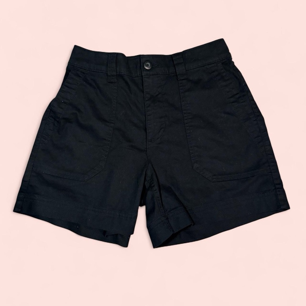 Black Casual Shorts